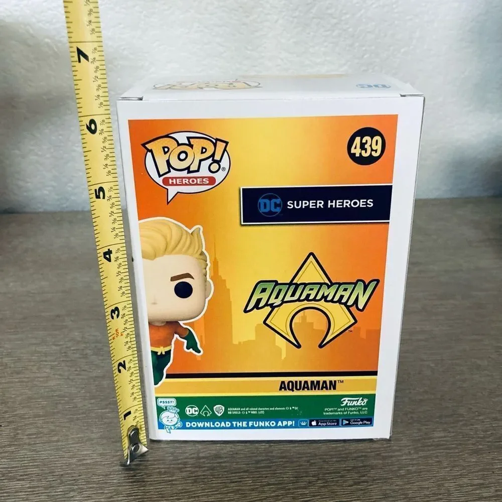 FunkoPop Aquaman 439 Collectible Toy Figurine